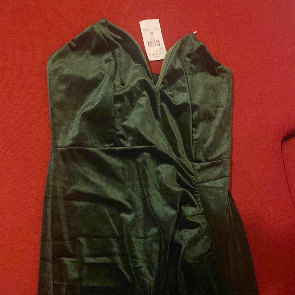 Sexy strapless dress